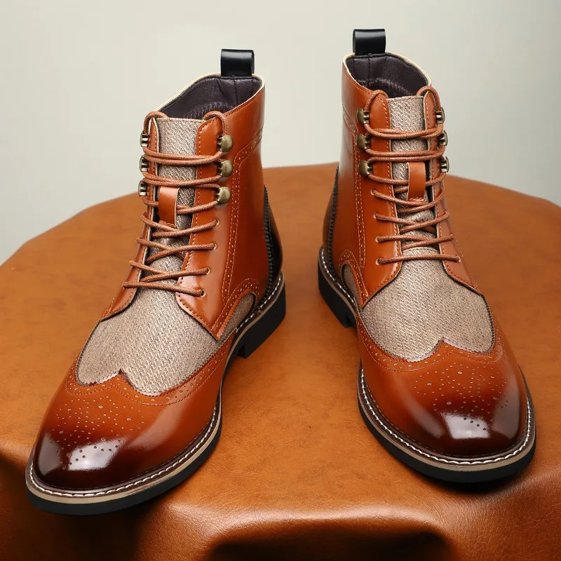 Aldric Leather Boots - Image 6