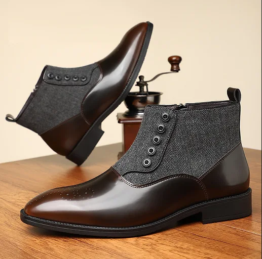 Aldrin Leather Ankle Boots - Image 6