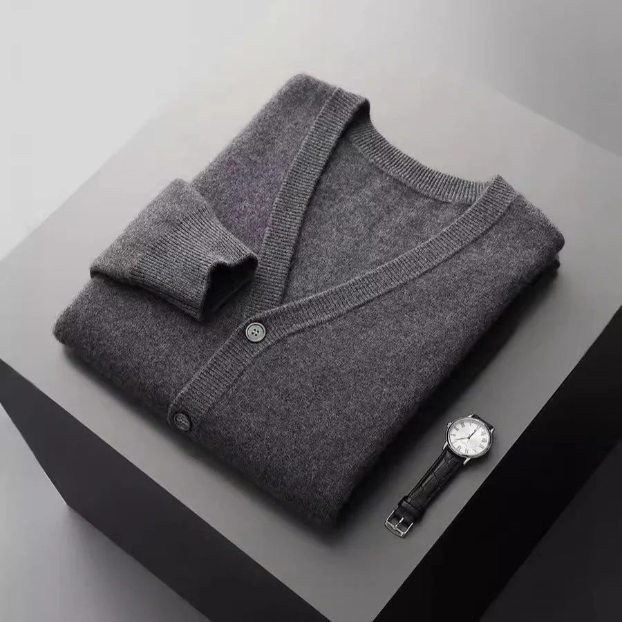Alessio Cashmere Cardigan - Image 8