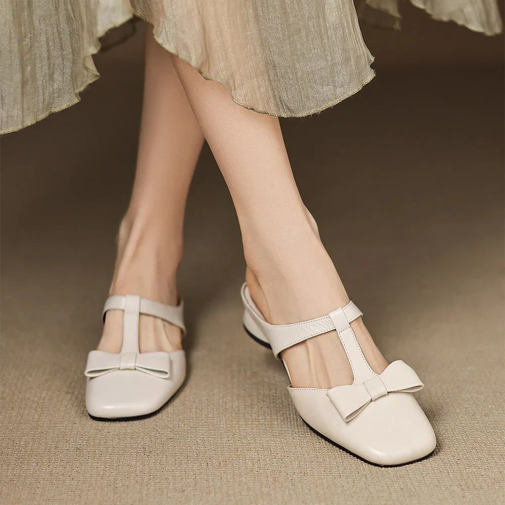 Alvera Leather Sandals - Image 3
