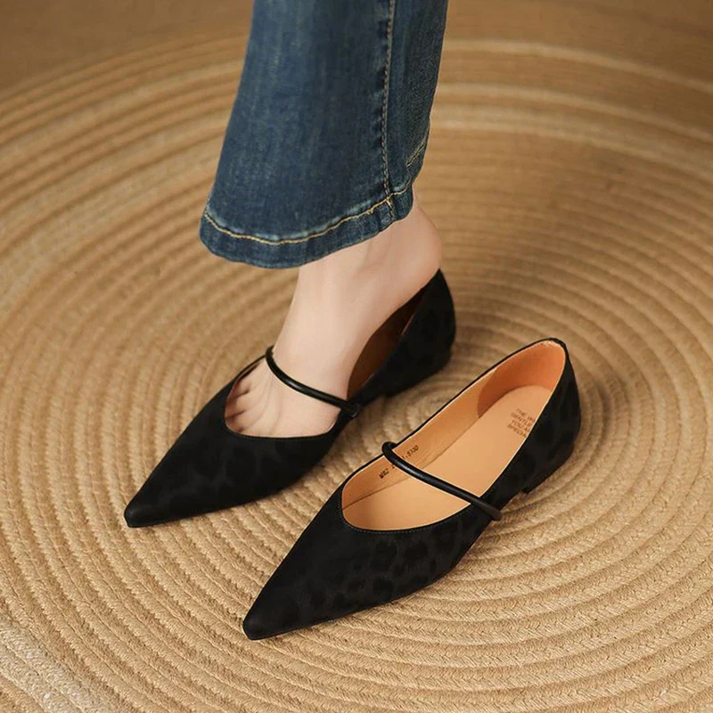 Sahara Leather Flats - Image 3