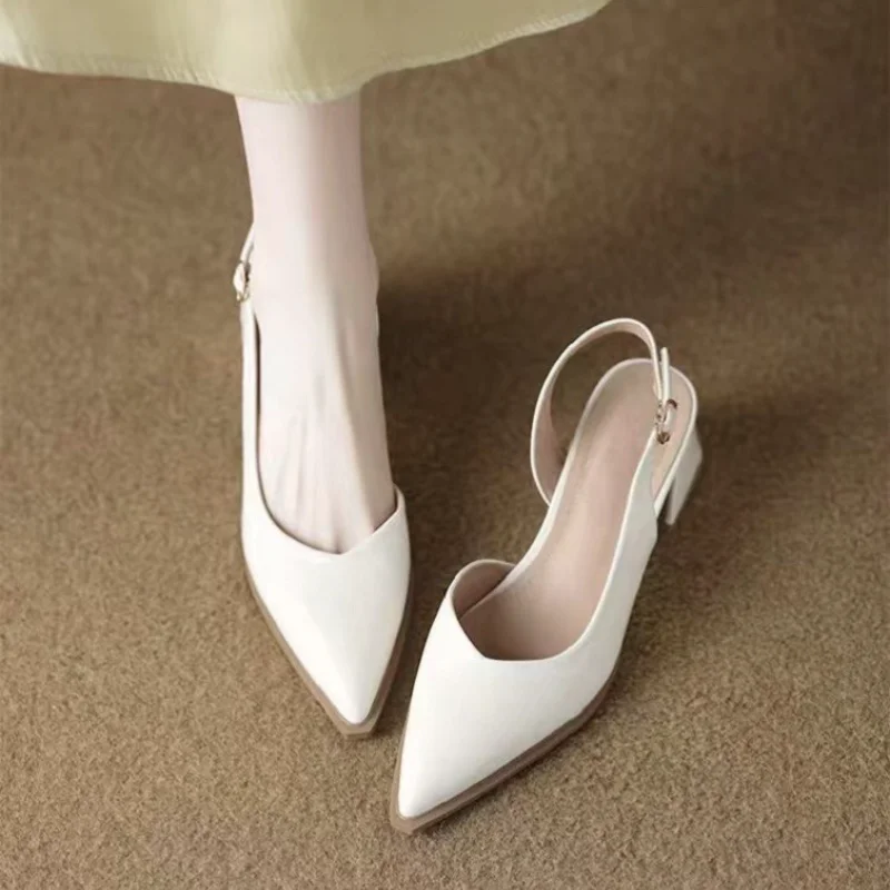 Serra Leather Heels - Image 6