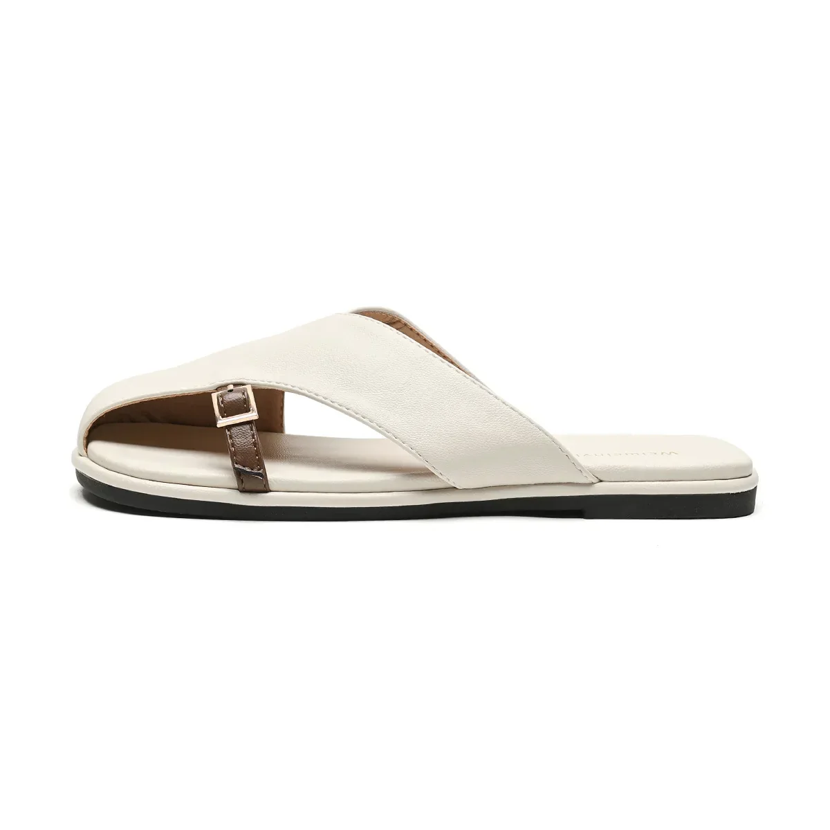 Sora Leather Sandals - Image 7