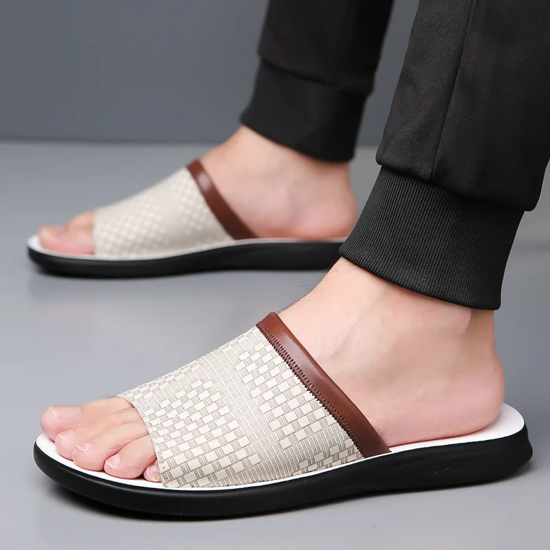 Sorrento Leather Sandals - Image 6