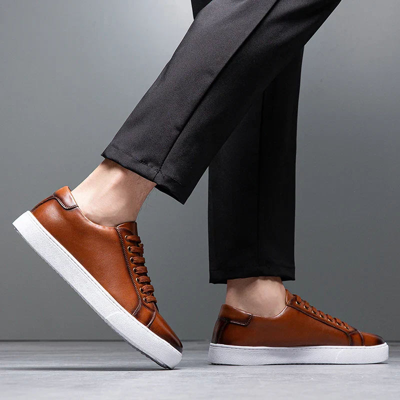 Torino Genuine Leather Sneakers - Image 7