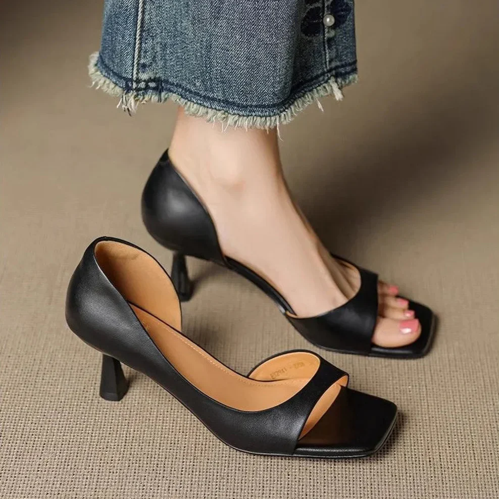 Valenti Leather Heels - Image 3