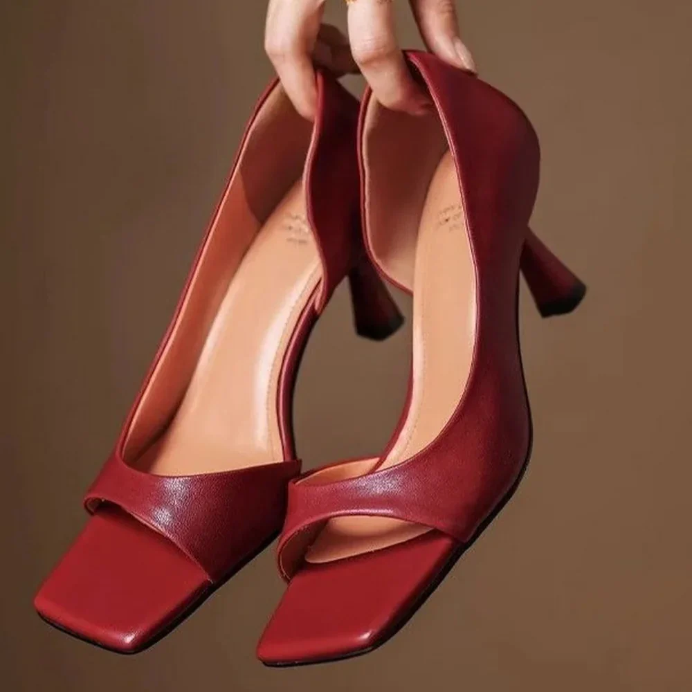Valenti Leather Heels - Image 6