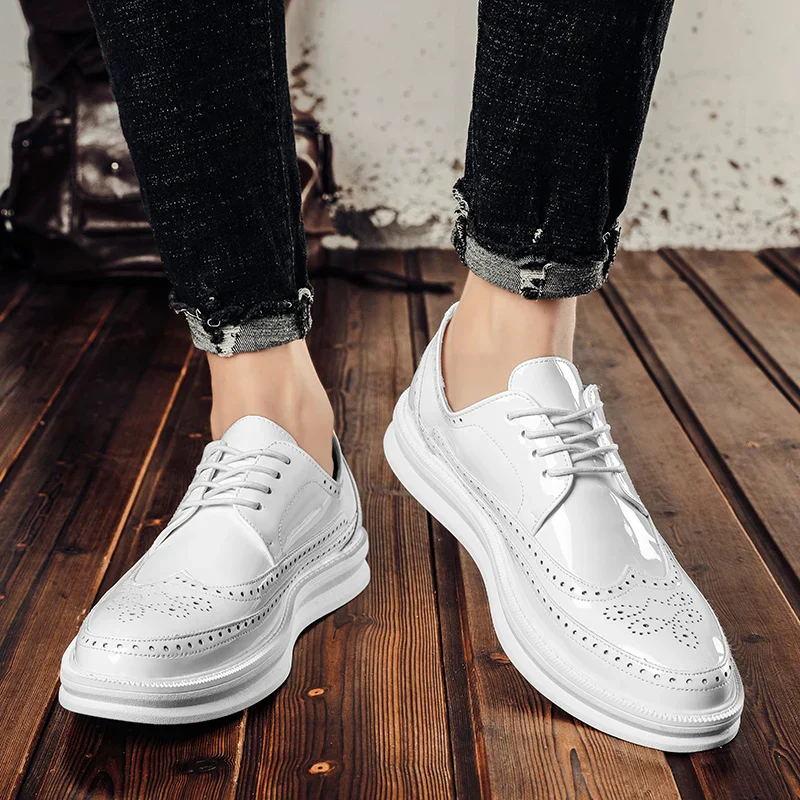 Vintari Leather Sneakers - Image 4