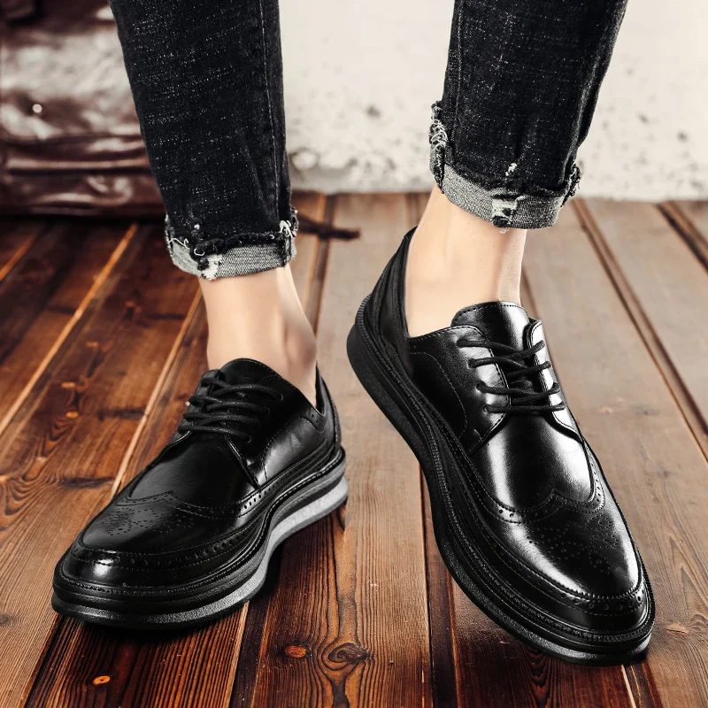 Vintari Leather Sneakers - Image 5