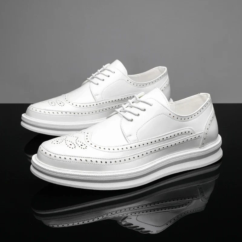 Vintari Leather Sneakers - Image 7